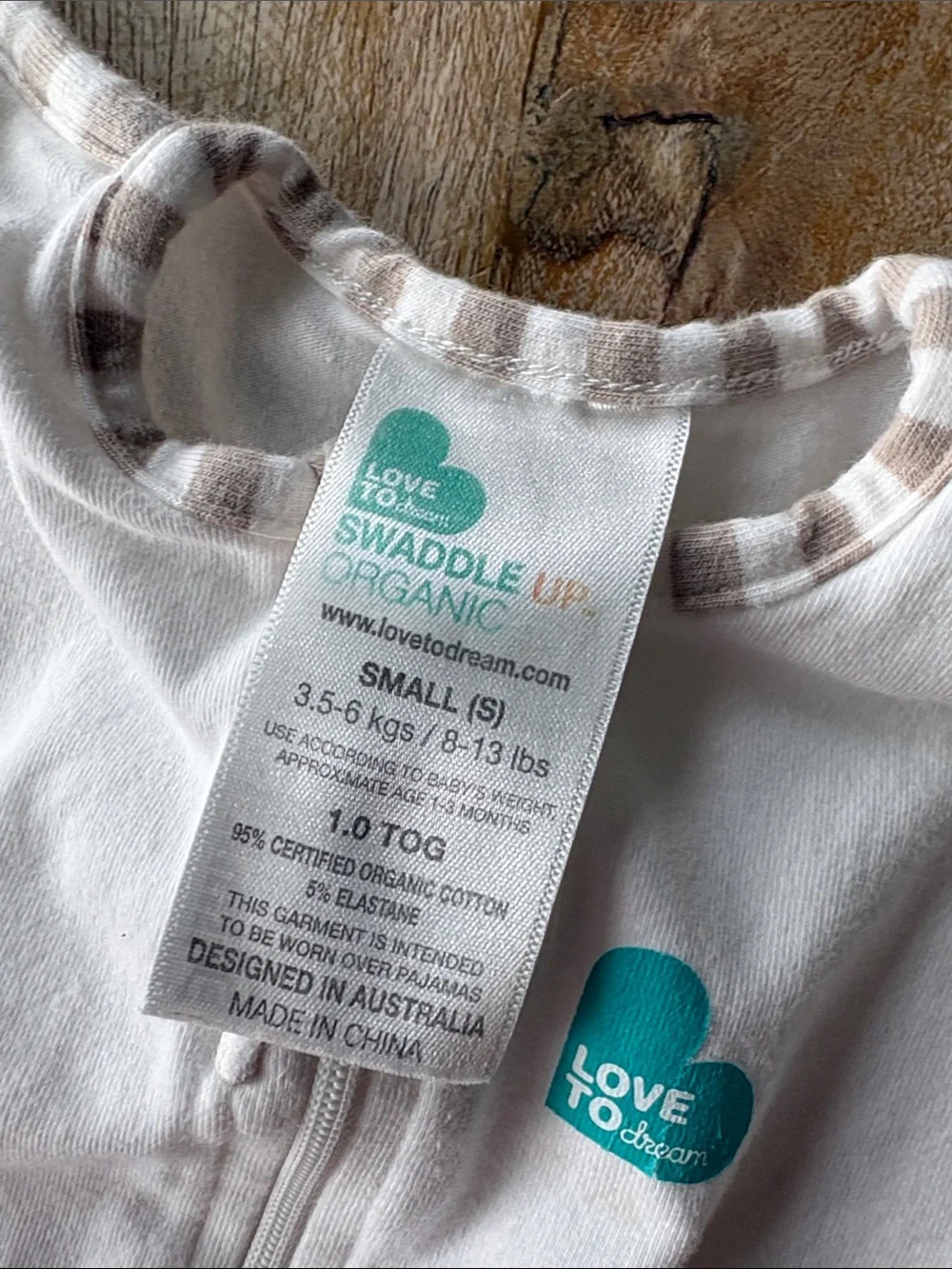Love to Dream swaddle up original Small(8-13 lbs)
